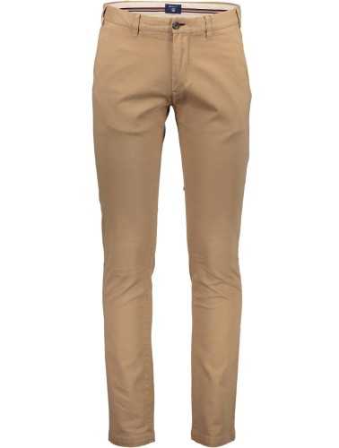 GANT MEN'S BEIGE TROUSERS