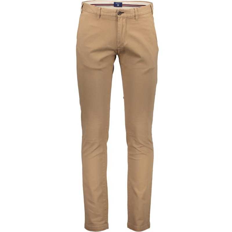 GANT MEN'S BEIGE TROUSERS