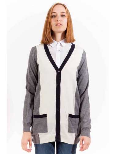 GANT CARDIGAN DONNA GRIGIO