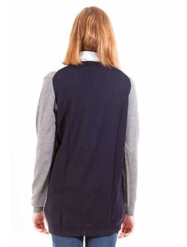 GANT CARDIGAN DONNA GRIGIO