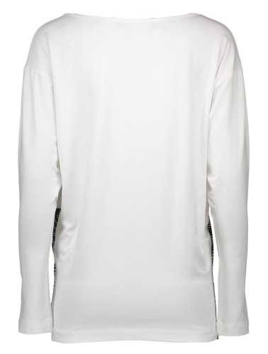 LOVE MOSCHINO LONG SLEEVE T-SHIRT WOMAN WHITE