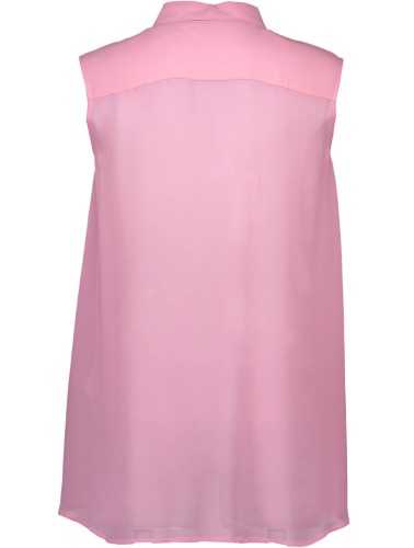 LOVE MOSCHINO PINK WOMAN SLEEVELESS SHIRT