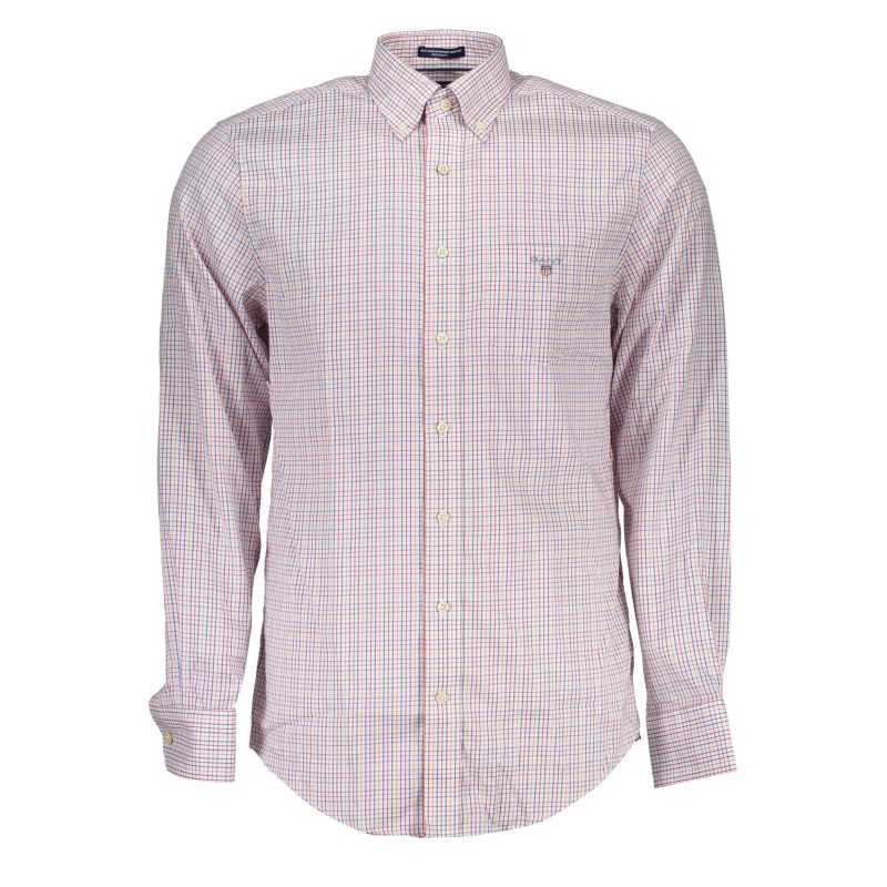 GANT MEN'S WHITE LONG SLEEVE SHIRT