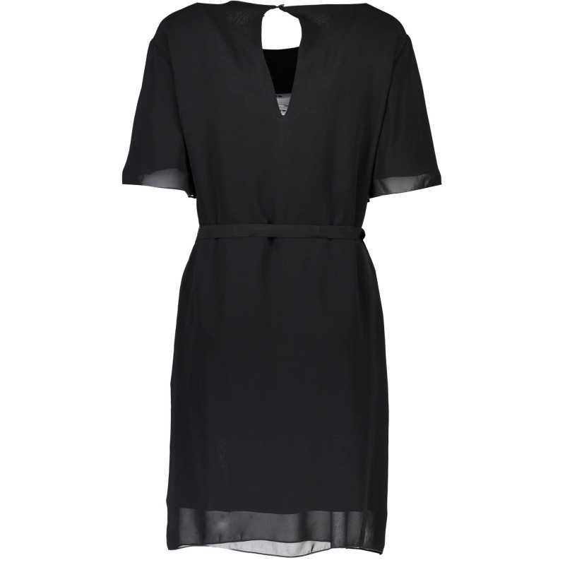 LOVE MOSCHINO SHORT DRESS WOMAN BLACK