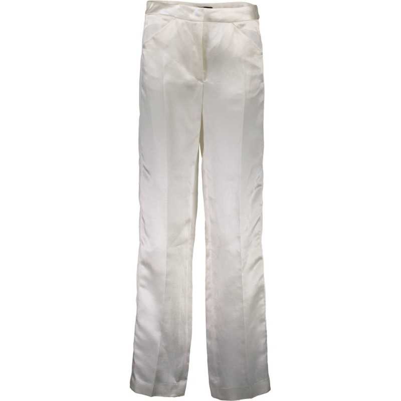 JUST CAVALLI WOMEN'S WHITE TROUSERS