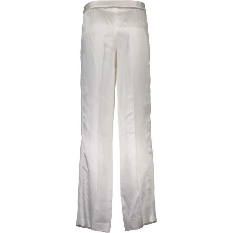 JUST CAVALLI WOMEN'S WHITE TROUSERS