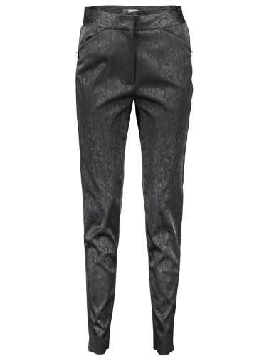 JUST CAVALLI WOMEN'S BLACK TROUSERS