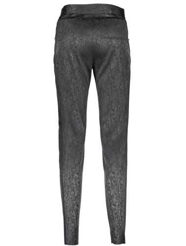 JUST CAVALLI WOMEN'S BLACK TROUSERS