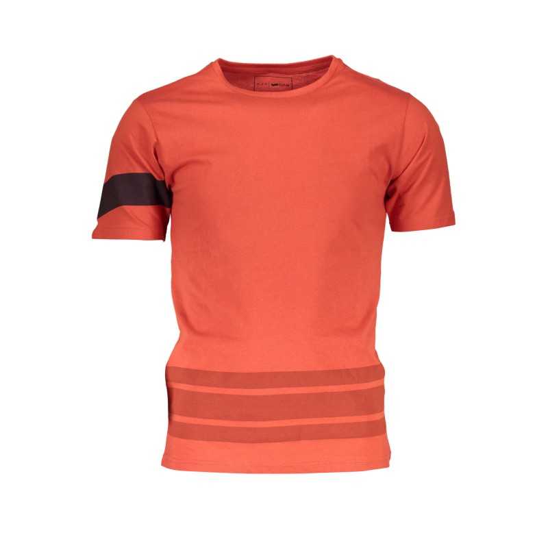 GAS MEN'S SHORT SLEEVE T-SHIRT ORANGE