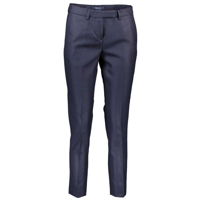 GANT WOMEN'S BLUE TROUSERS