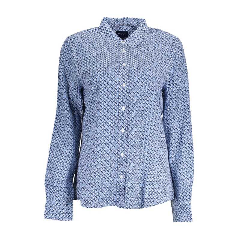 GANT WOMEN'S LONG SLEEVE SHIRT BLUE