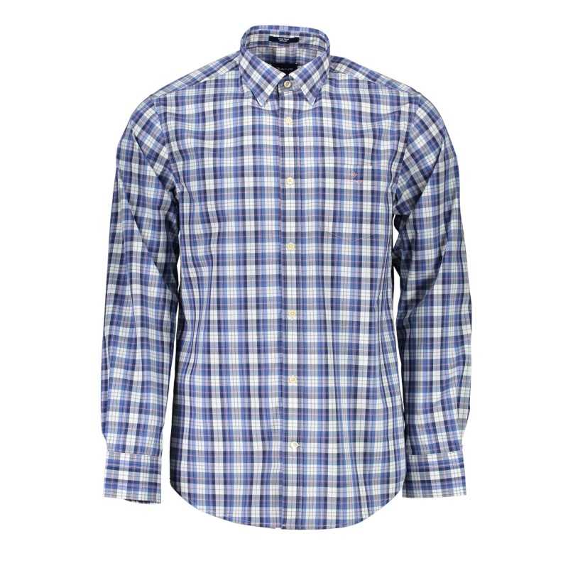 GANT MEN'S BLUE LONG SLEEVE SHIRT