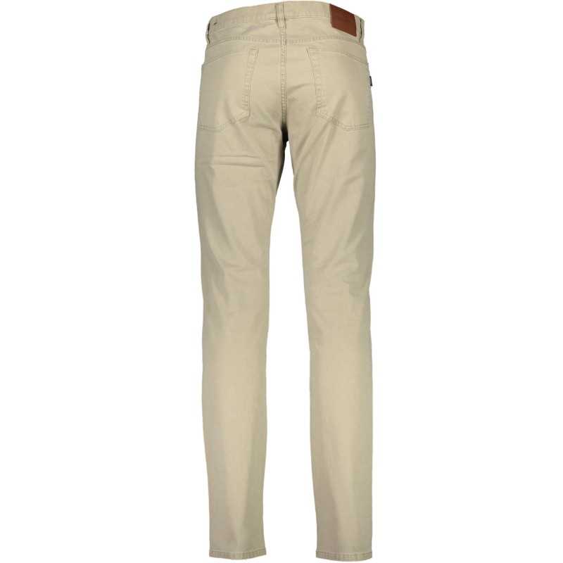 GANT MEN'S BEIGE TROUSERS