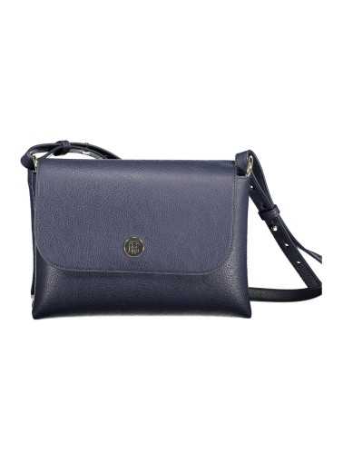 TOMMY HILFIGER BLUE WOMAN SHOULDER BAG