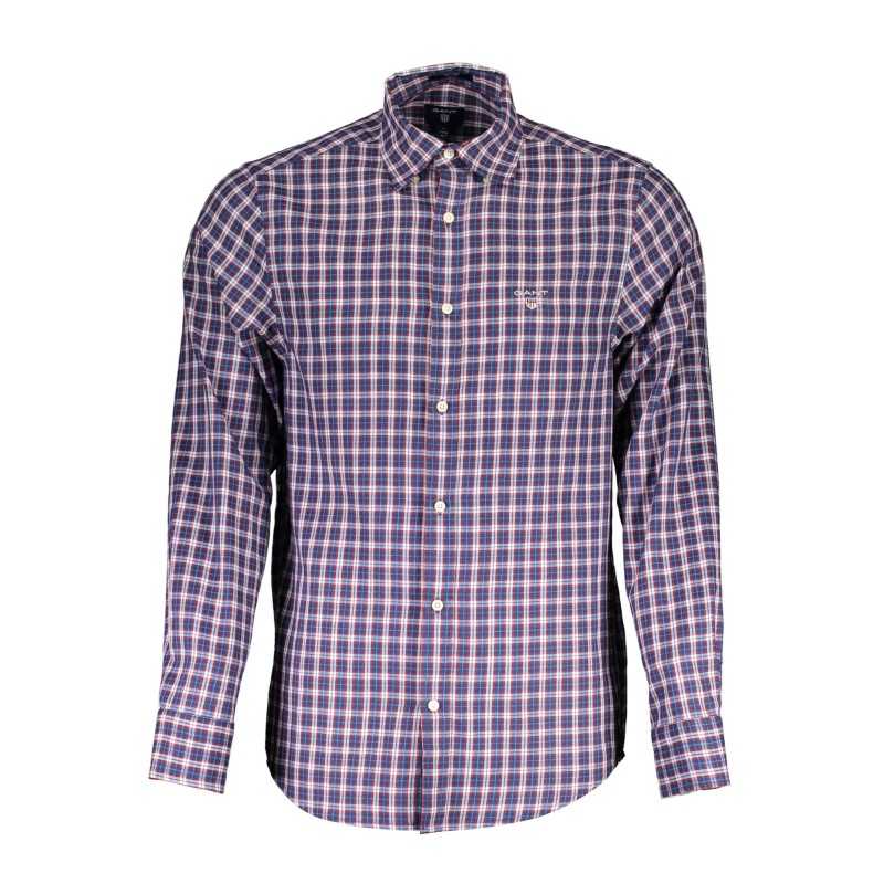 GANT MEN'S BLUE LONG SLEEVE SHIRT