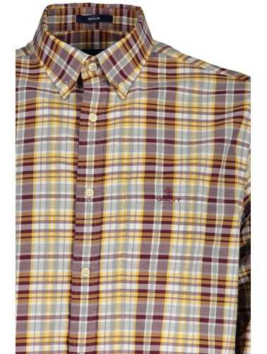 GANT CAMICIA MANICHE LUNGHE UOMO VIOLA