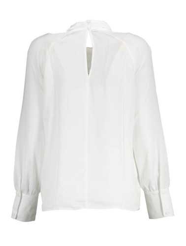 GUESS JEANS LONG SLEEVE SHIRT WOMAN WHITE