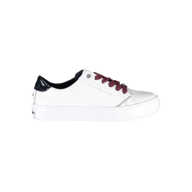 TOMMY HILFIGER WHITE WOMEN'S SPORTS SHOES