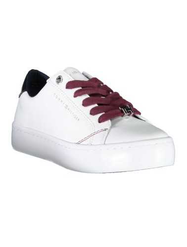 TOMMY HILFIGER WHITE WOMEN'S SPORTS SHOES