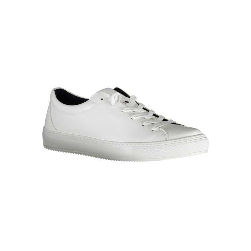 TOMMY HILFIGER WHITE MEN'S SPORTS SHOES