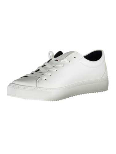 TOMMY HILFIGER WHITE MEN'S SPORTS SHOES