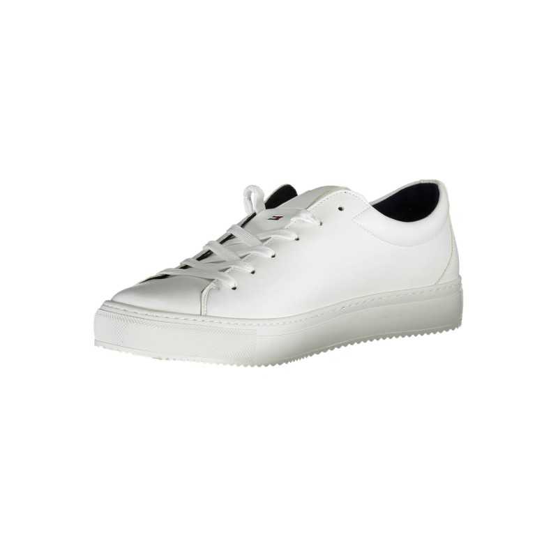 TOMMY HILFIGER WHITE MEN'S SPORTS SHOES