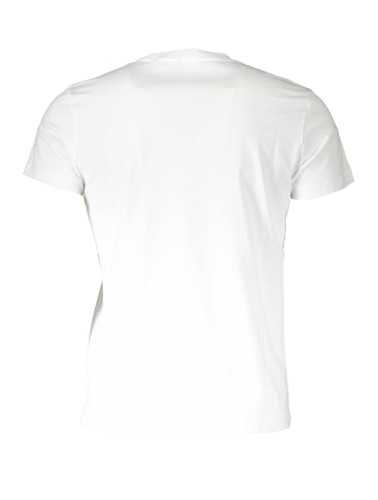 DIESEL WHITE MEN'S SHORT SLEEVE T-SHIRT