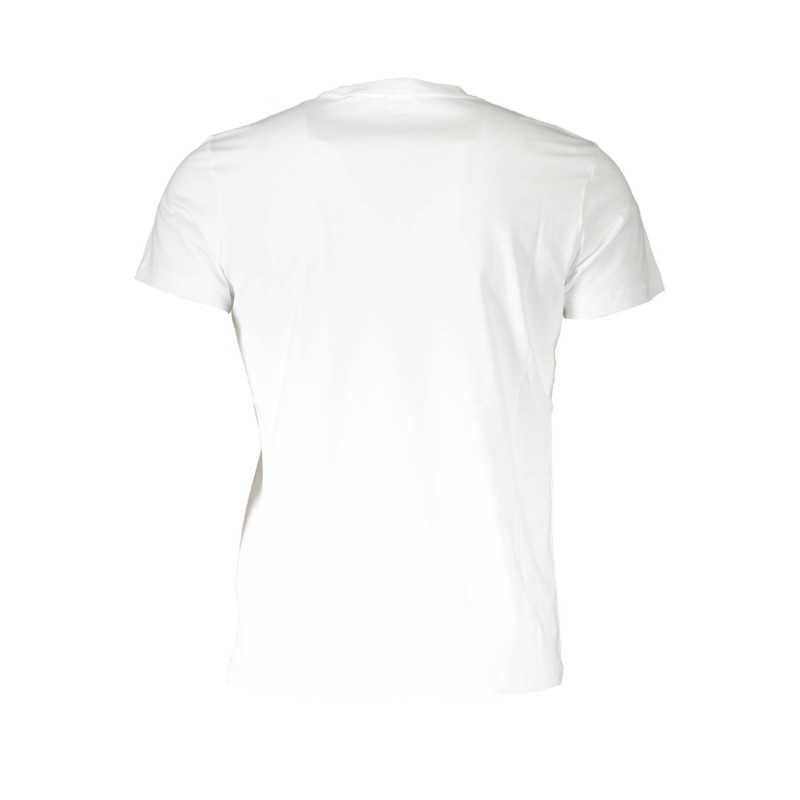 DIESEL WHITE MEN'S SHORT SLEEVE T-SHIRT