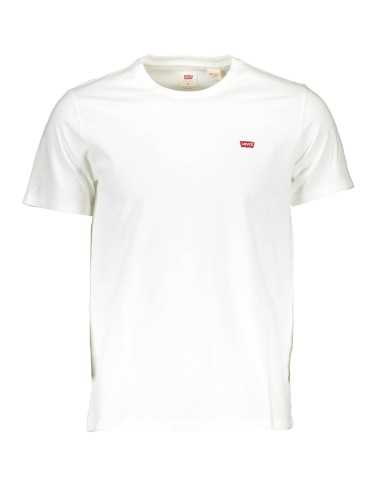 LEVI'S T-SHIRT MANICHE CORTE UOMO BIANCO