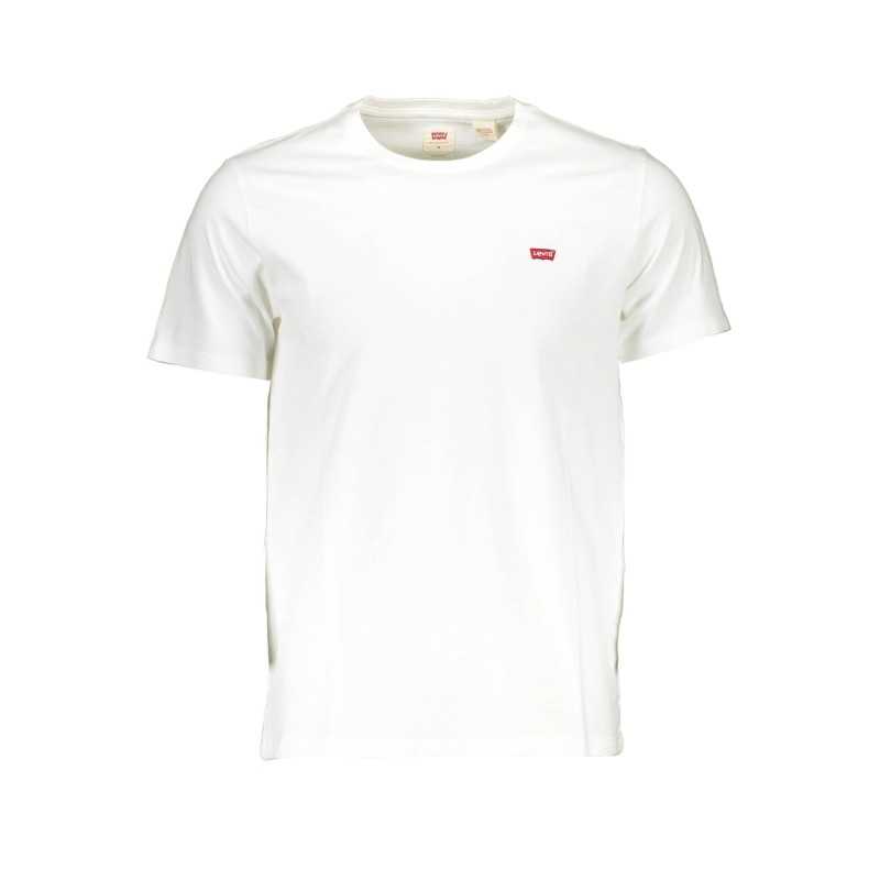 LEVI'S WHITE MEN'S SHORT SLEEVE T-SHIRT