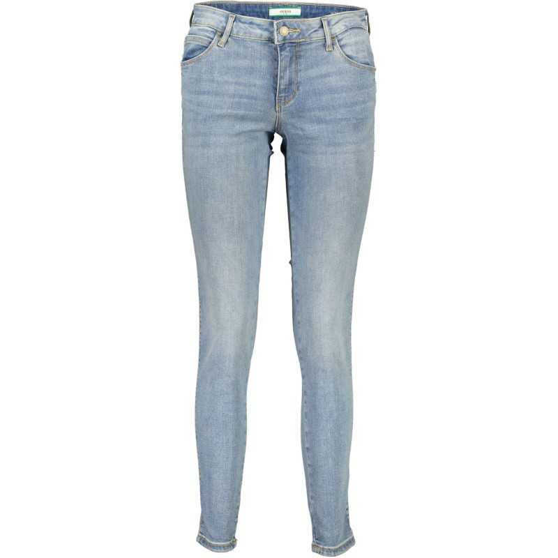 GUESS JEANS JEANS DENIM DONNA AZZURRO