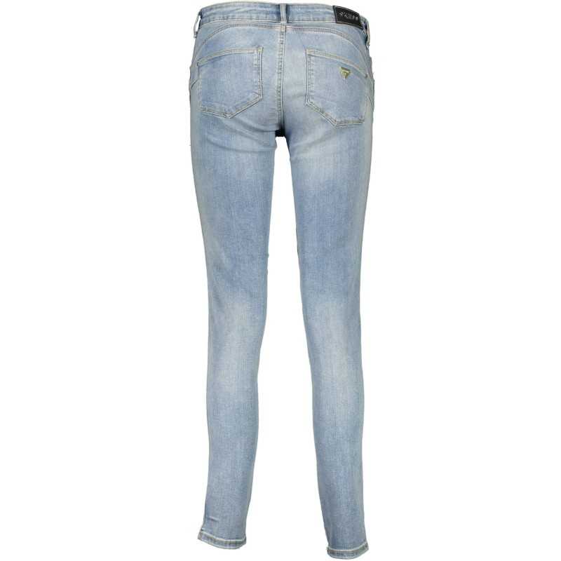 GUESS JEANS JEANS DENIM DONNA AZZURRO