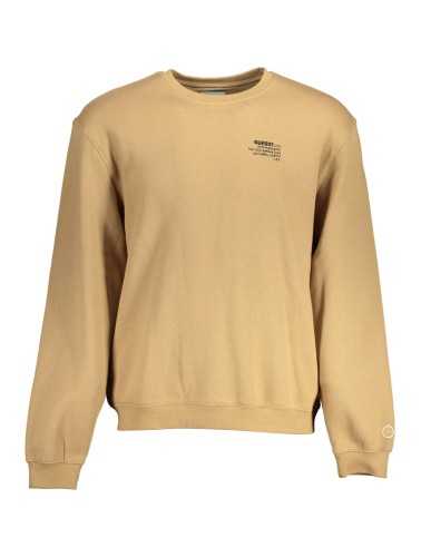 GUESS JEANS SWEATSHIRT WITHOUT ZIP MAN BEIGE