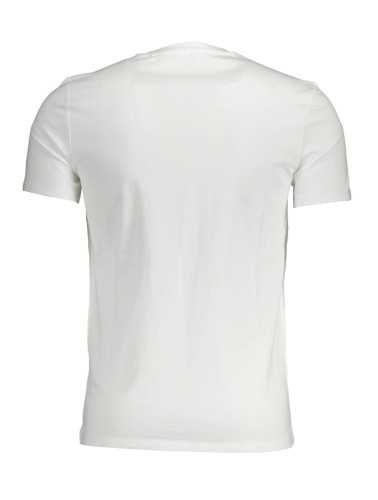 GUESS JEANS T-SHIRT MANICHE CORTE UOMO BIANCO