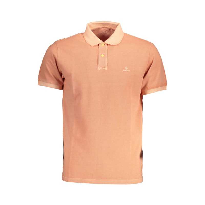 GANT POLO MANICHE CORTE UOMO ROSA