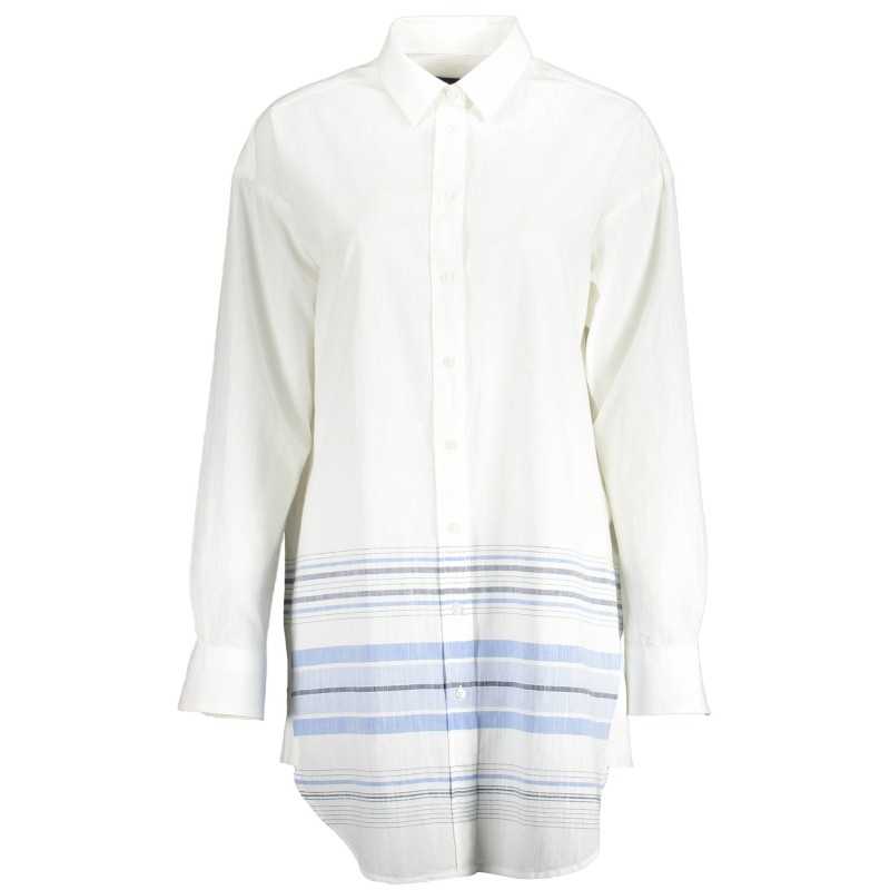 GANT CAMICIA MANICHE LUNGHE DONNA BIANCO