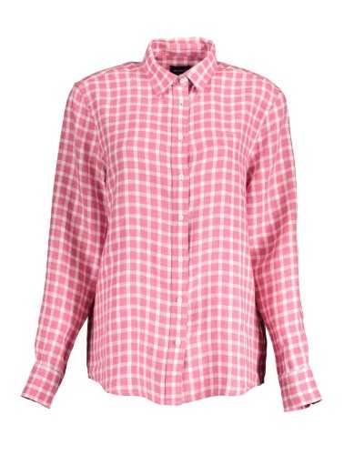 GANT WOMEN'S LONG SLEEVE SHIRT PINK