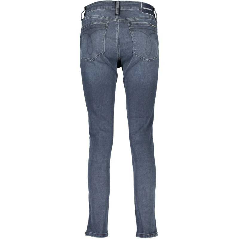 CALVIN KLEIN JEANS DENIM WOMAN BLUE