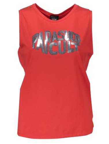 RED WOMAN TANK TOP