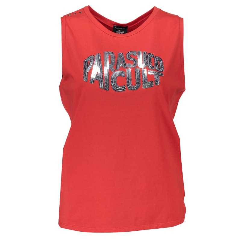 RED WOMAN TANK TOP