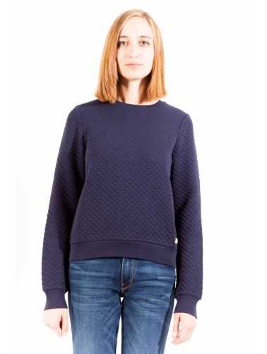 GANT SWEATSHIRT WITHOUT ZIP WOMAN BLUE