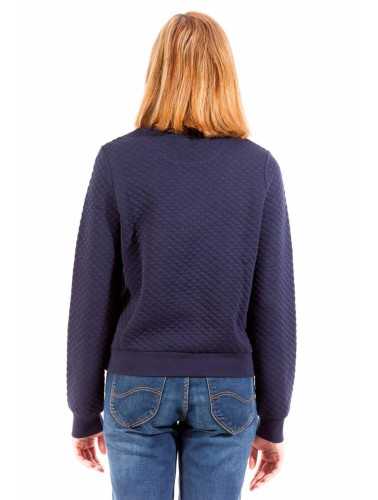 GANT SWEATSHIRT WITHOUT ZIP WOMAN BLUE