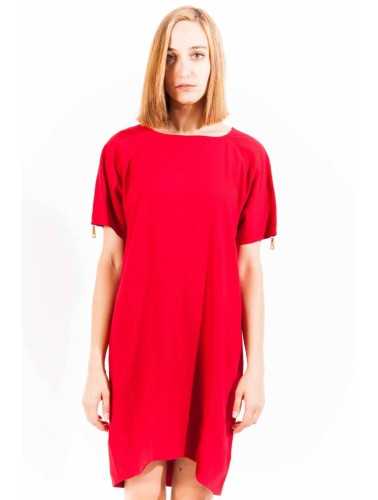 LOVE MOSCHINO RED WOMAN SHORT DRESS