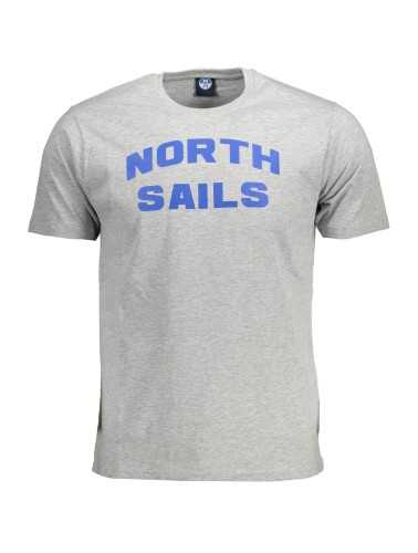 NORTH SAILS T-SHIRT MANICHE CORTE UOMO GRIGIO