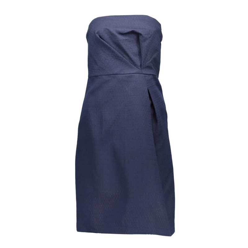 GANT SHORT DRESS WOMAN BLUE