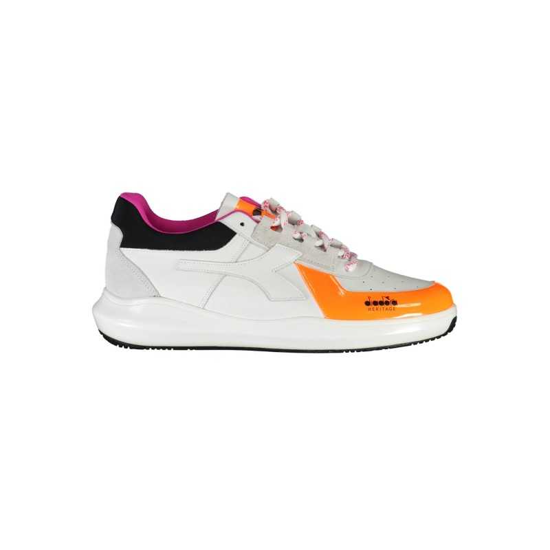 DIADORA MEN'S WHITE SPORTS SHOES