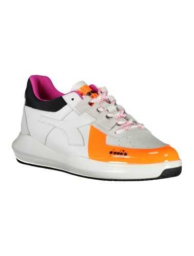 DIADORA MEN'S WHITE SPORTS SHOES