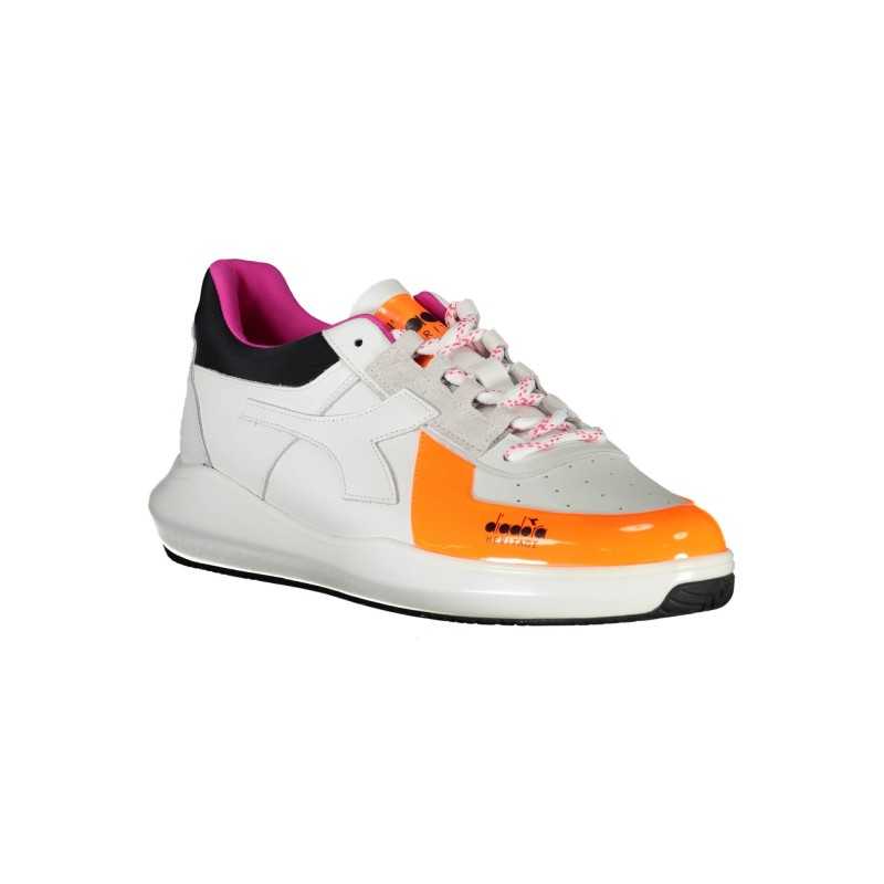 DIADORA MEN'S WHITE SPORTS SHOES