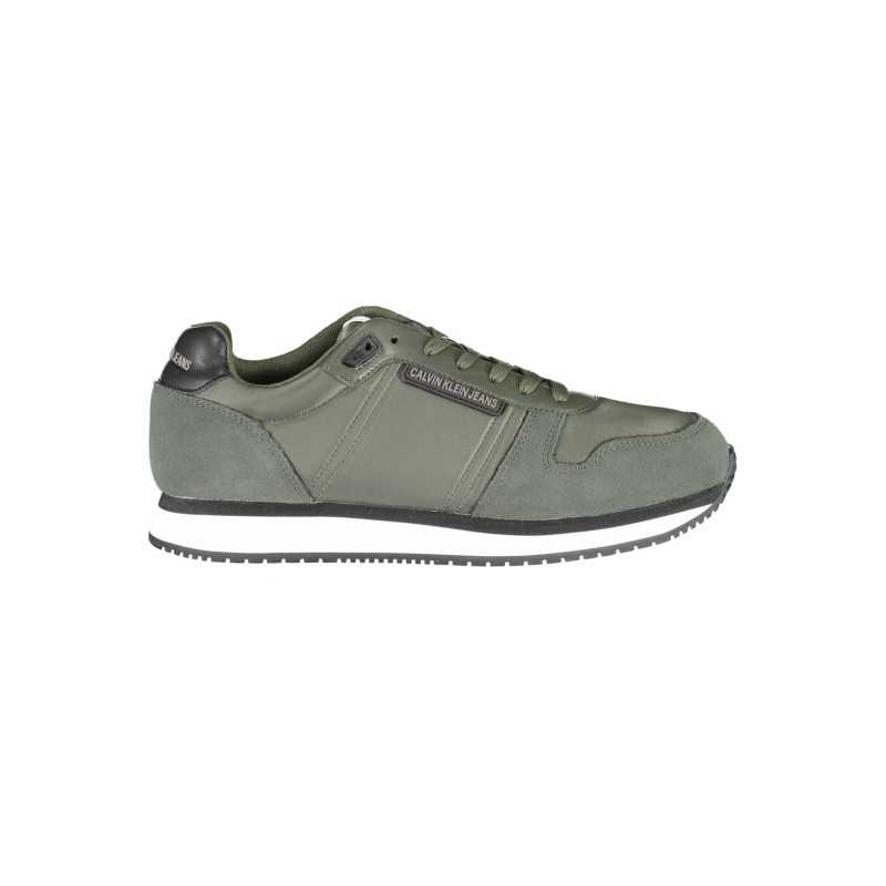 CALVIN KLEIN GREEN MEN'S SPORTS SHOES