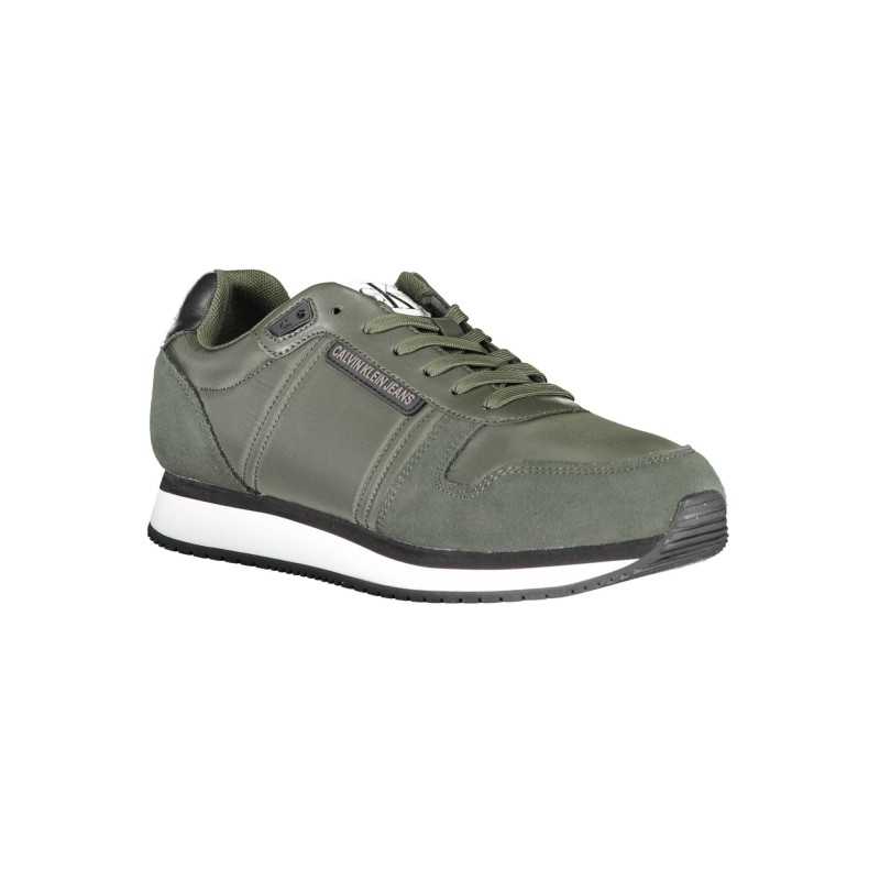 CALVIN KLEIN GREEN MEN'S SPORTS SHOES